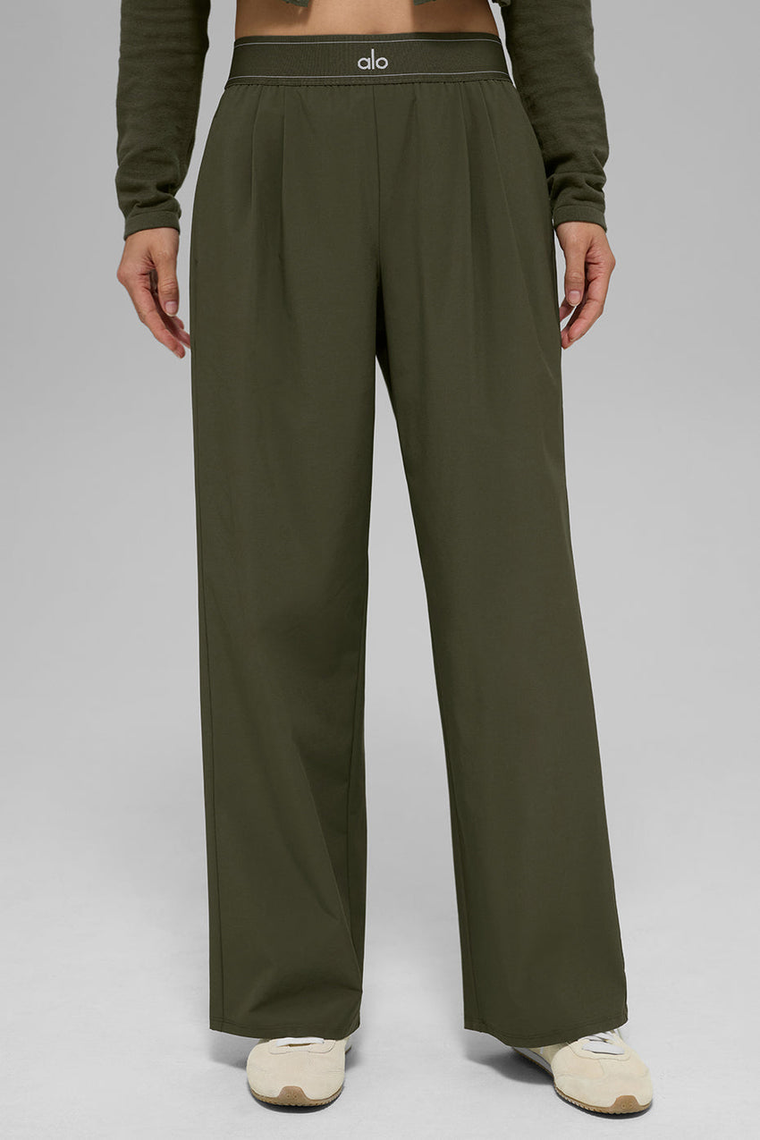 Pantalon Suit Up - Vert olive