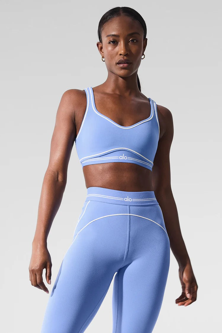 Soutien-gorge Heart Throb Airbrush - Bleu cristal