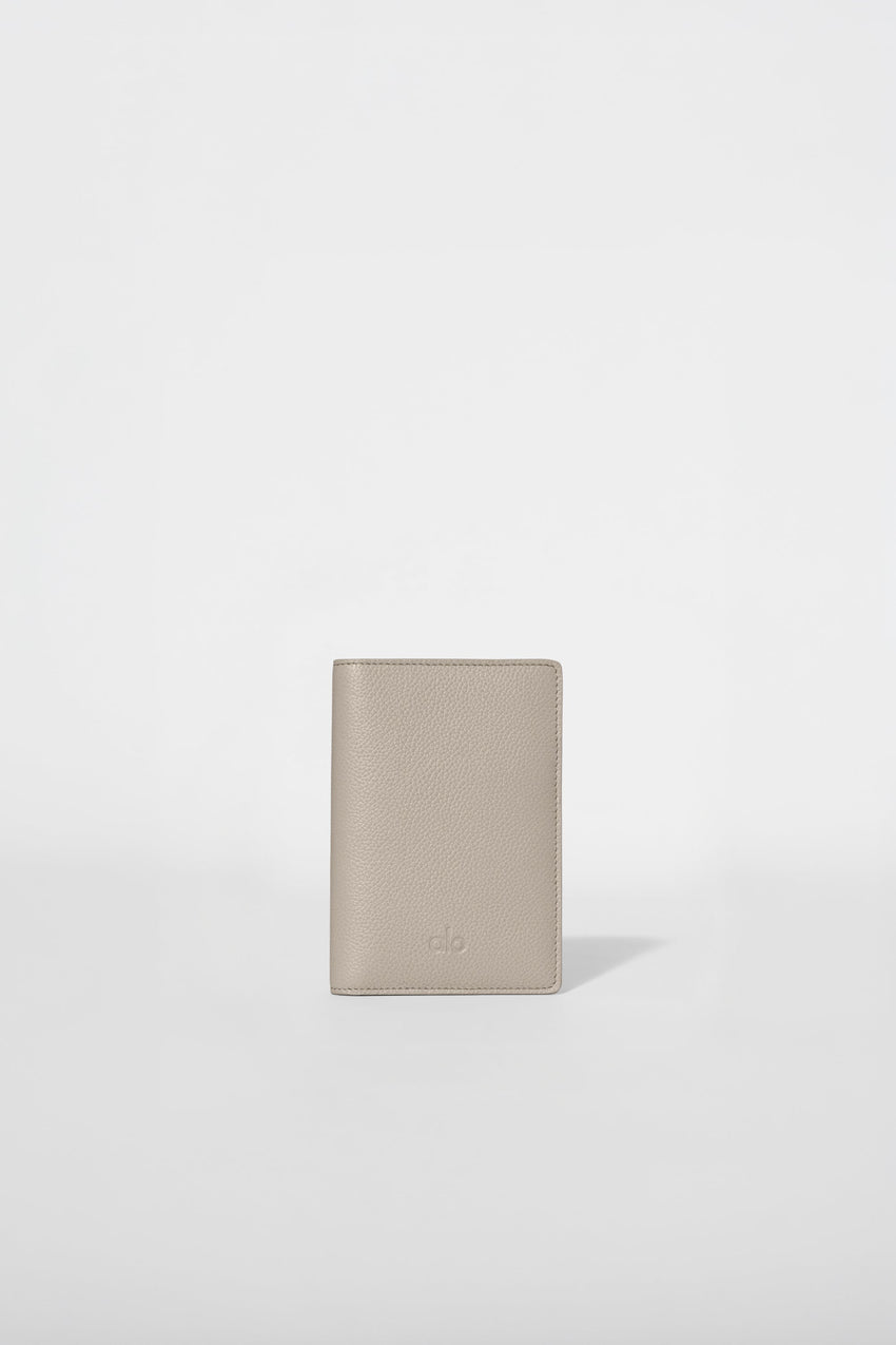 Passport Cover - Gravel Leather