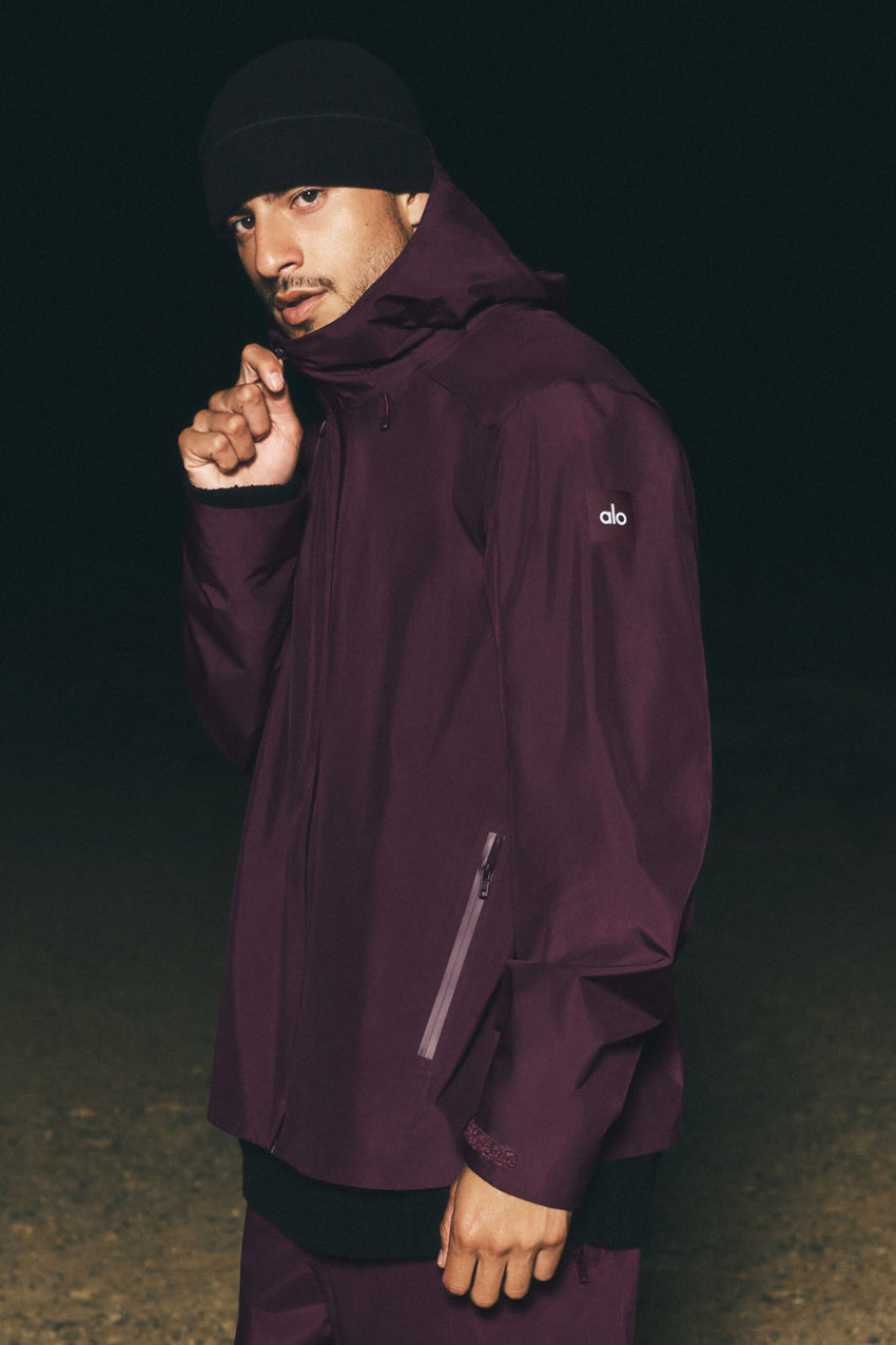 Alpha Shell Jacket - Rich Bordeaux