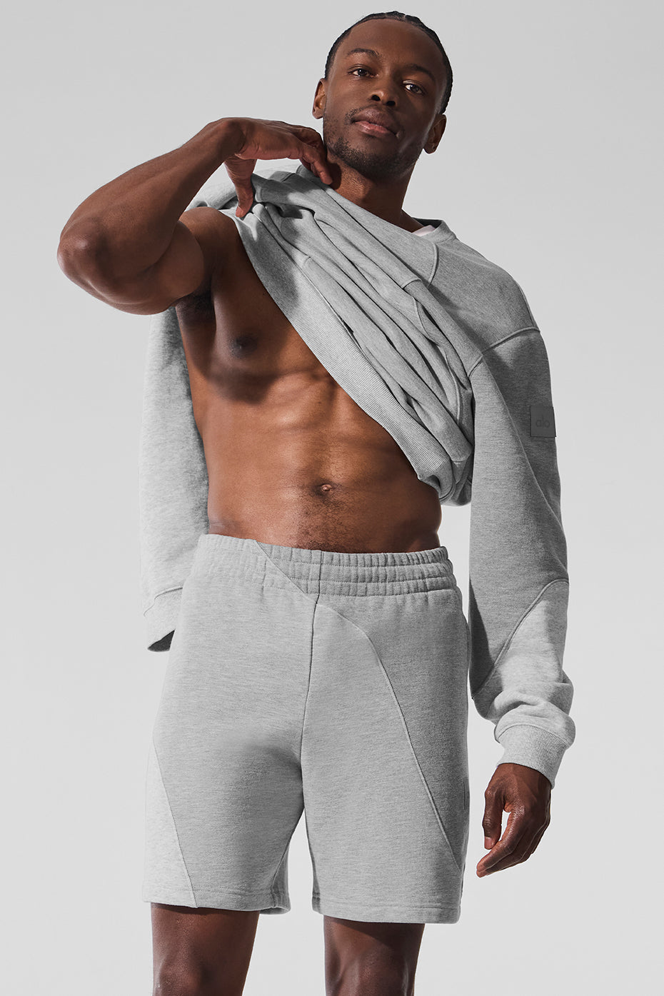 Short Make Waves 7 po - Athletic Heather Grey Tonal