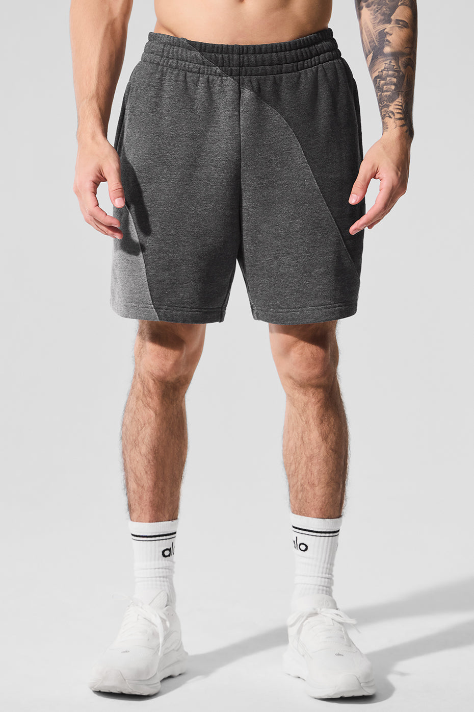 Short Make Waves 7" - Dark Heather Grey Tonal
