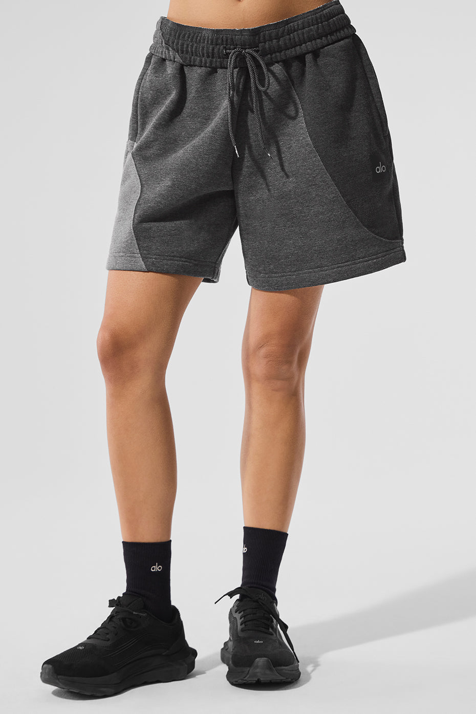 Short Make Waves 7" - Dark Heather Grey Tonal