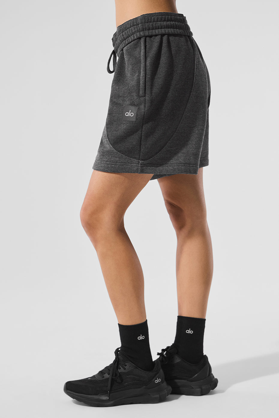 Short Make Waves 7" - Dark Heather Grey Tonal