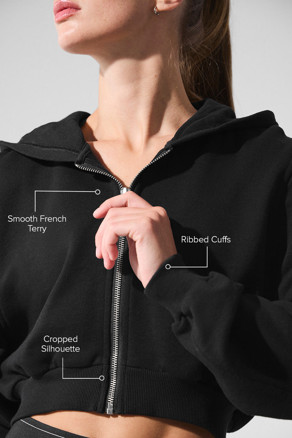 veste  à capuche zippé Sweet Escape "retour en stock"